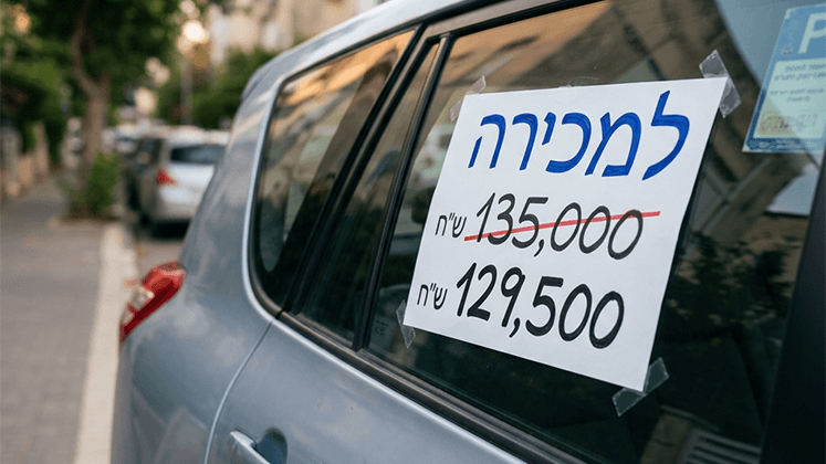 איך לנהל מו"מ על רכב יד שנייה בלי להישחק